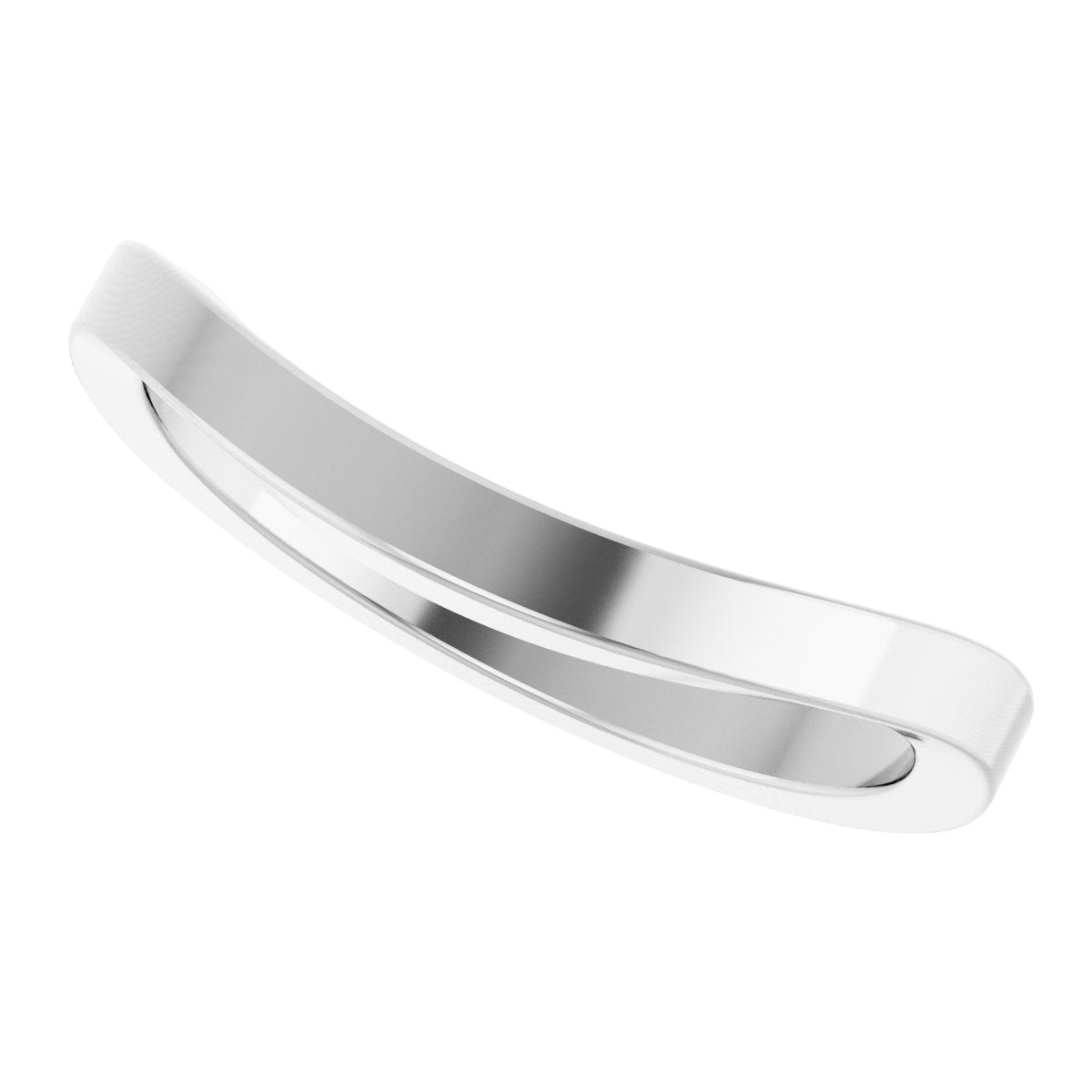 Half-Bezel Two-Stone Engagement Ring or Band