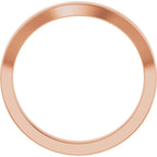 Half-Bezel Two-Stone Engagement Ring or Band