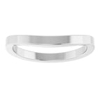 Half-Bezel Two-Stone Engagement Ring or Band