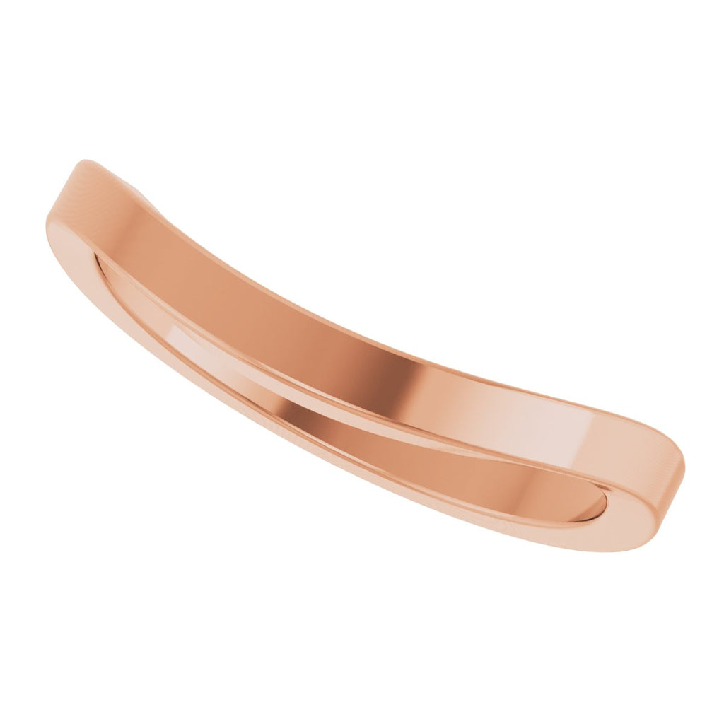 Half-Bezel Two-Stone Engagement Ring or Band