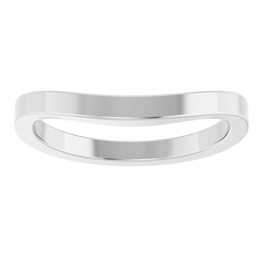 Half-Bezel Two-Stone Engagement Ring or Band