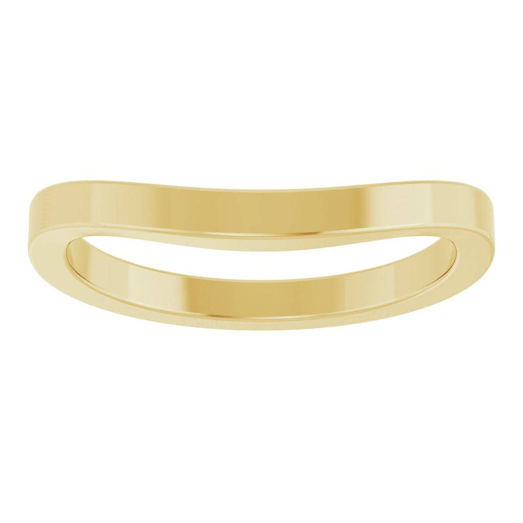 Half-Bezel Two-Stone Engagement Ring or Band