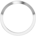 Half-Bezel Two-Stone Engagement Ring or Band