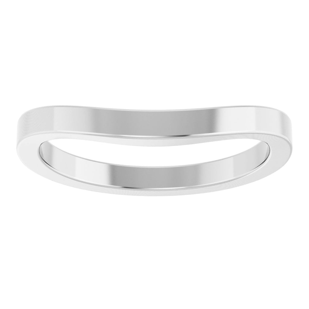 Half-Bezel Two-Stone Engagement Ring or Band