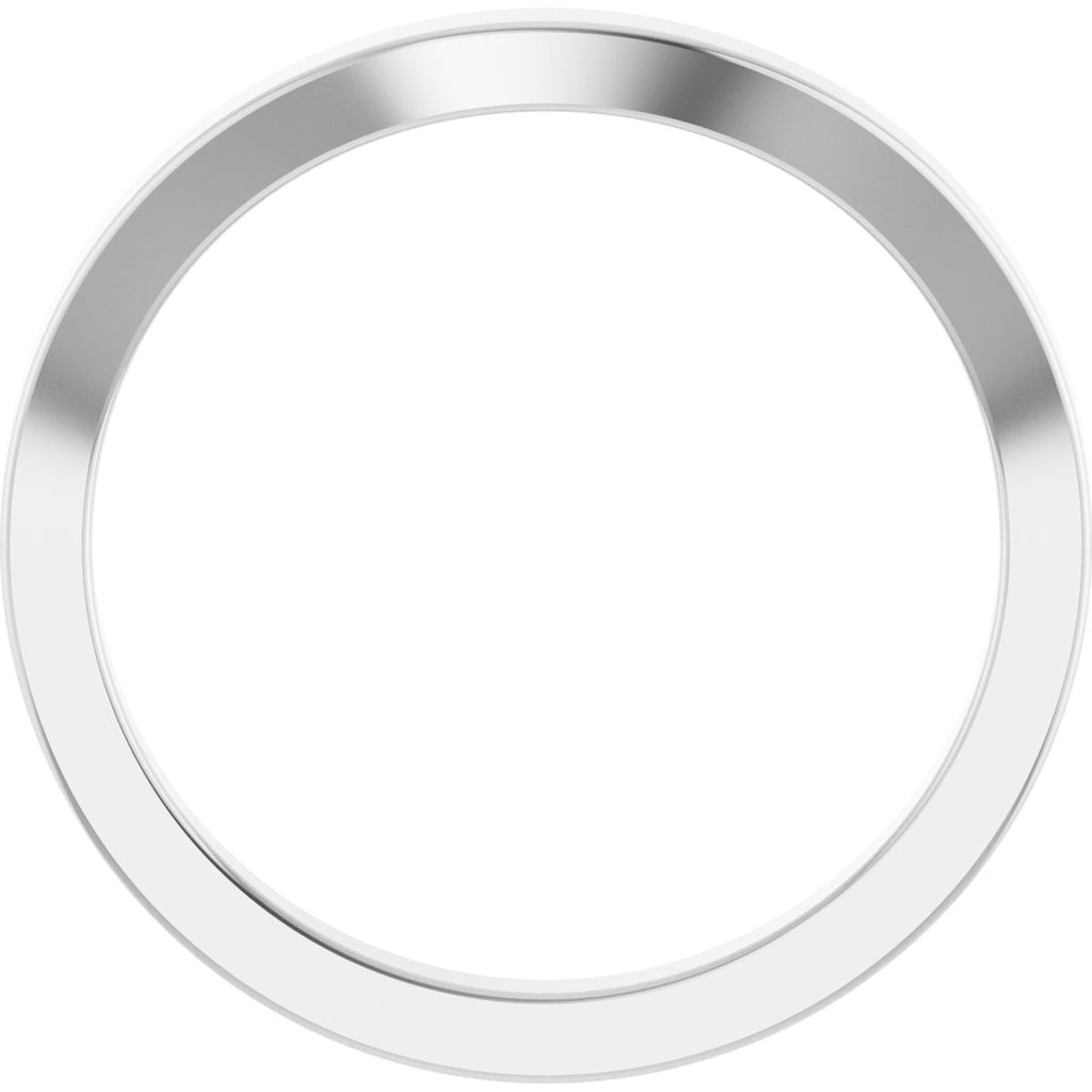 Half-Bezel Two-Stone Engagement Ring or Band