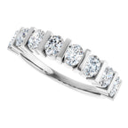 Accented Engagement Ring or Band
