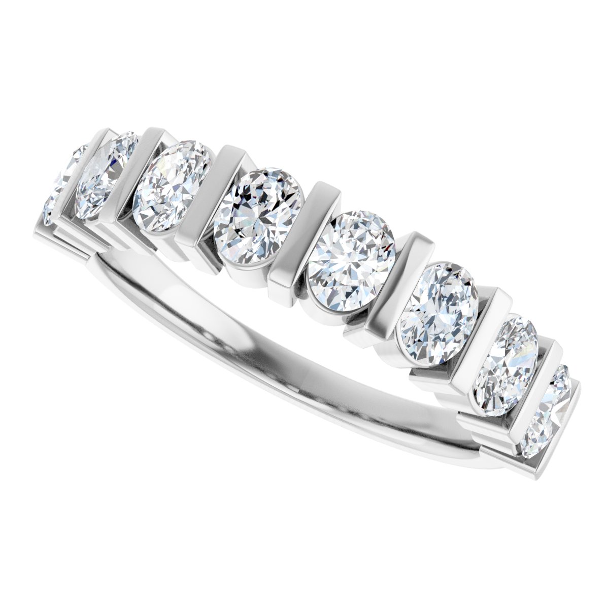 Accented Engagement Ring or Band