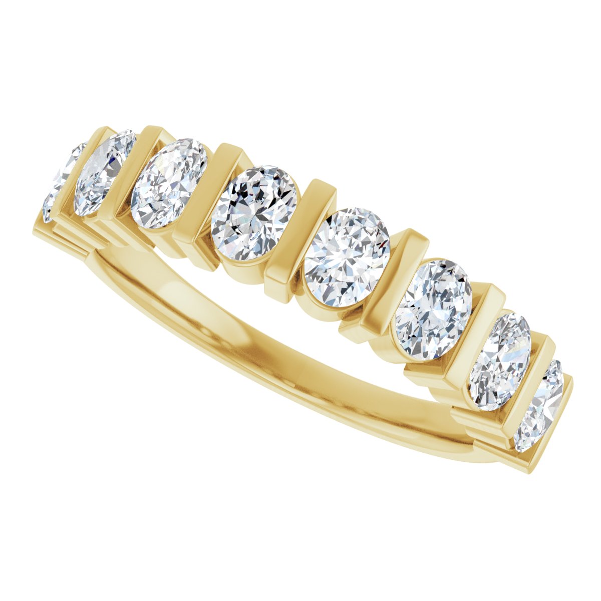 Accented Engagement Ring or Band