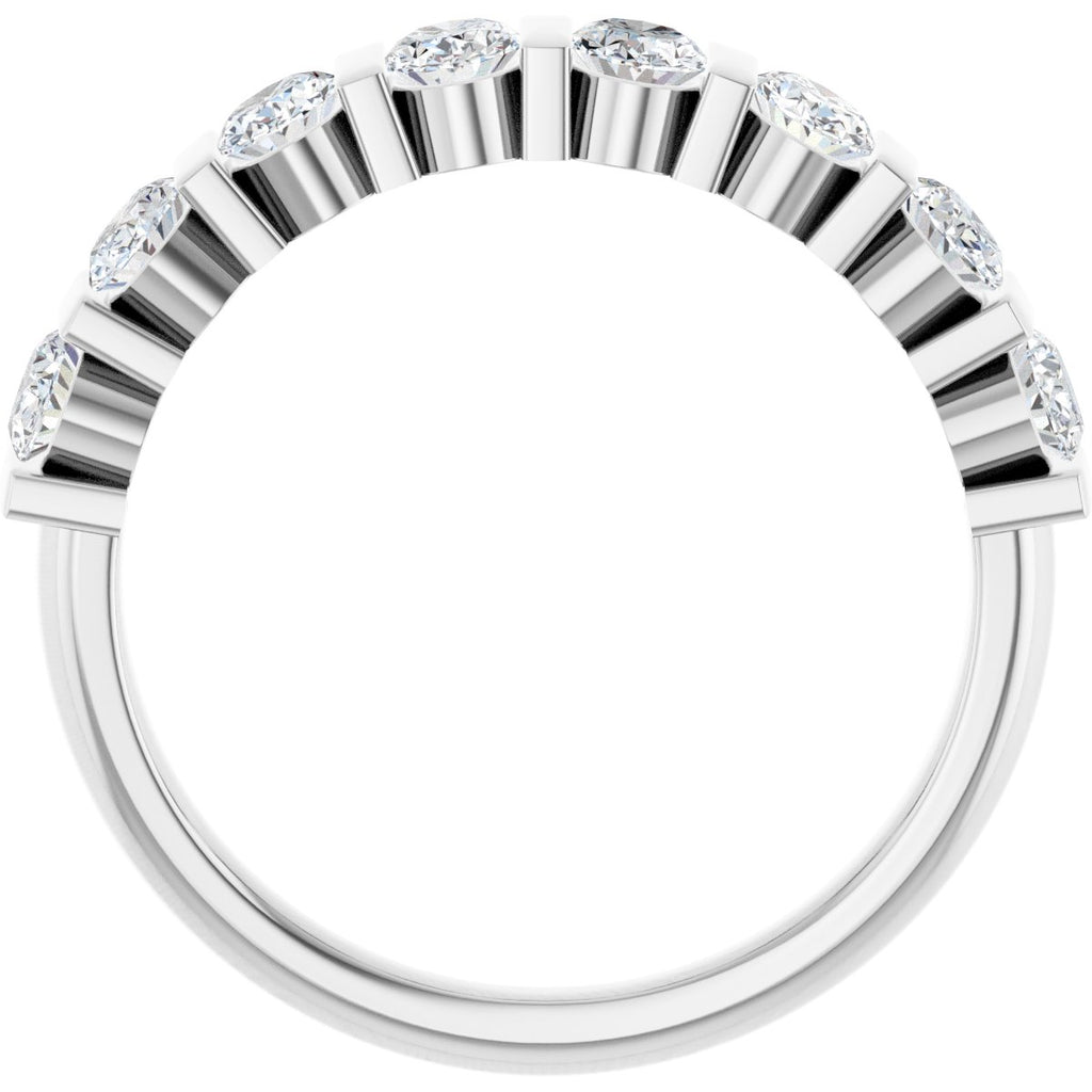 Accented Engagement Ring or Band