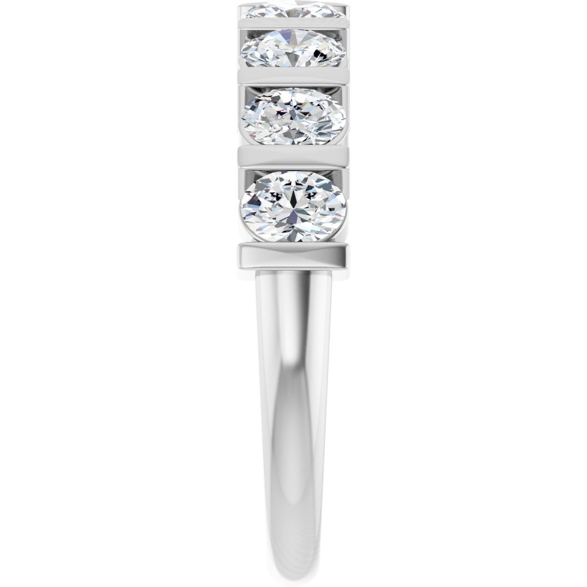 Accented Engagement Ring or Band