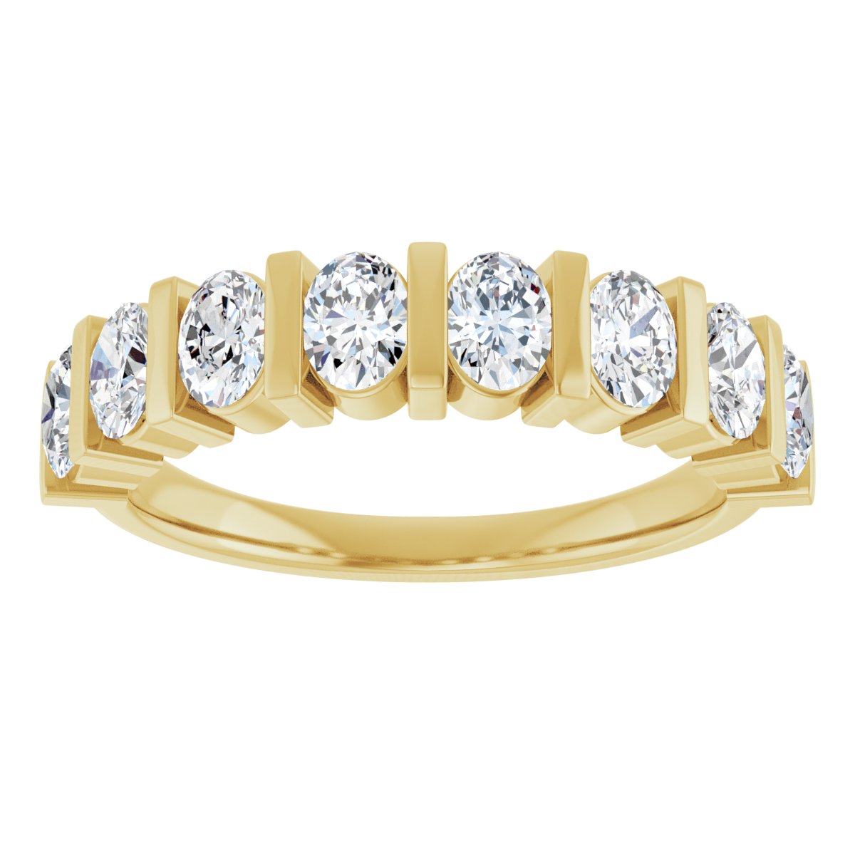 Accented Engagement Ring or Band