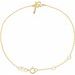 Script Initial Bracelet