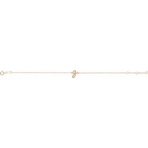 Script Initial Bracelet