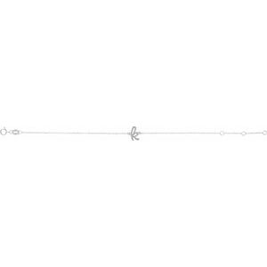 Script Initial Bracelet