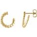 Front-Back Heart Hoop Earrings