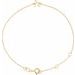 Script Initial Bracelet
