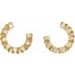 Accented Forward-Facing Earrings