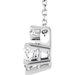 Accented Heart Necklace or Pendant