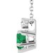 Accented Heart Necklace or Pendant