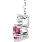 Accented Heart Necklace or Pendant