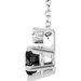 Accented Heart Necklace or Pendant