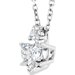 Accented Heart Necklace or Pendant