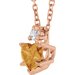 Accented Heart Necklace or Pendant