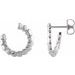 Front-Back Heart Hoop Earrings