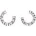Accented Forward-Facing Earrings