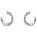 Front-Back Heart Hoop Earrings