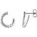 Front-Back Heart Hoop Earrings