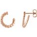 Front-Back Heart Hoop Earrings