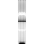 Round-Edge Grooved Comfort-Fit Half Round Band
