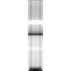 Round-Edge Grooved Comfort-Fit Half Round Band