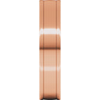 Round-Edge Grooved Comfort-Fit Half Round Band