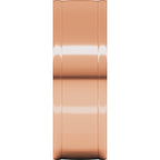 Round-Edge Grooved Comfort-Fit Half Round Band