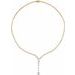 Lab-Grown Diamond Line Necklace