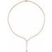 Lab-Grown Diamond Line Necklace