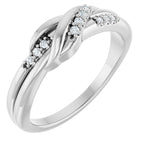 Accented Knot Ring