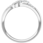 Accented Knot Ring