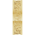 Sculptural Flat Band with Bead Blast Finish