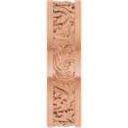 Sculptural Flat Band with Bead Blast Finish