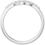 Accented Engagement Ring or Band