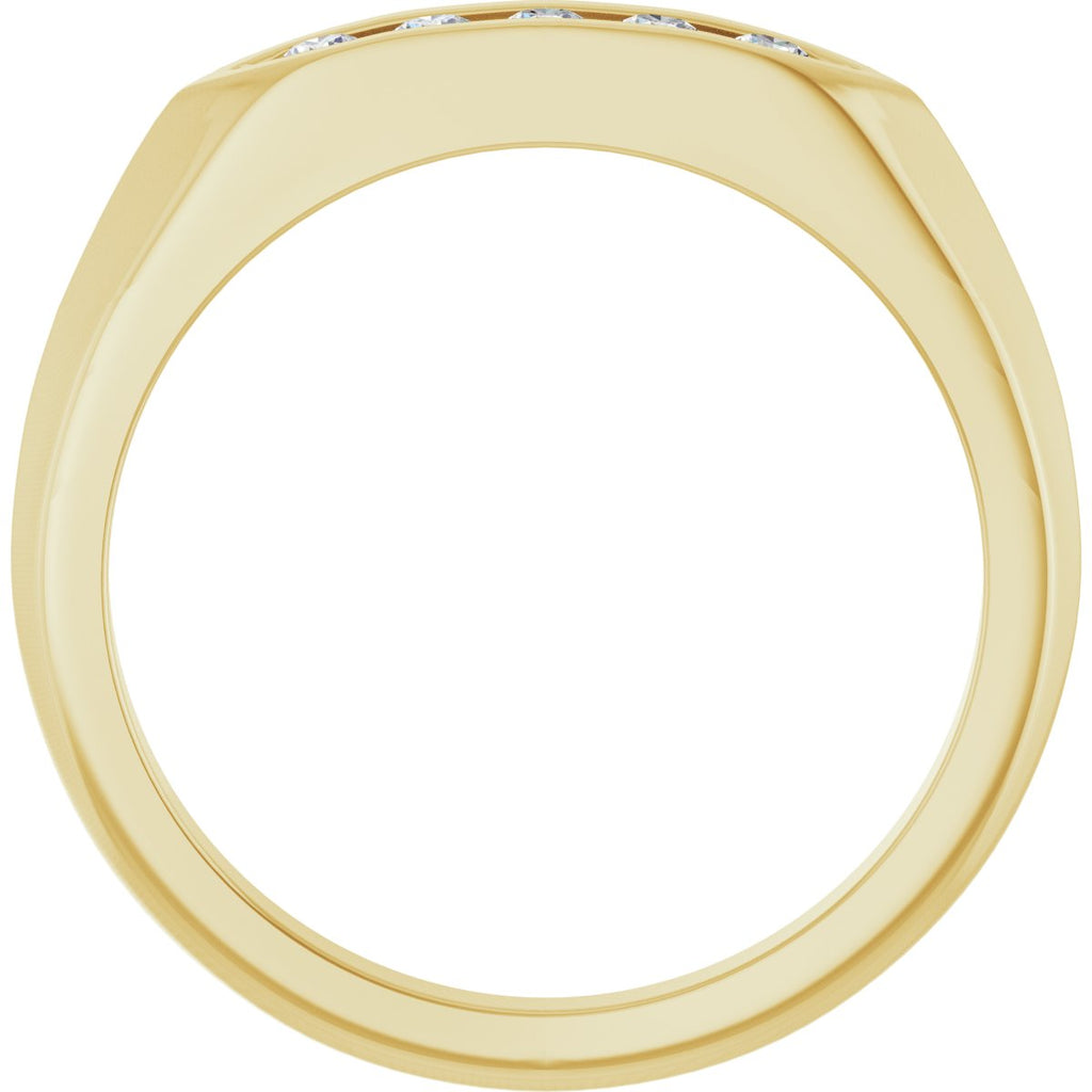 Five-Stone Anniversary Band