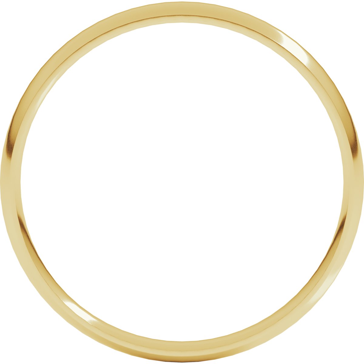 Ultra-Lightweight Comfort-Fit Half Round Band