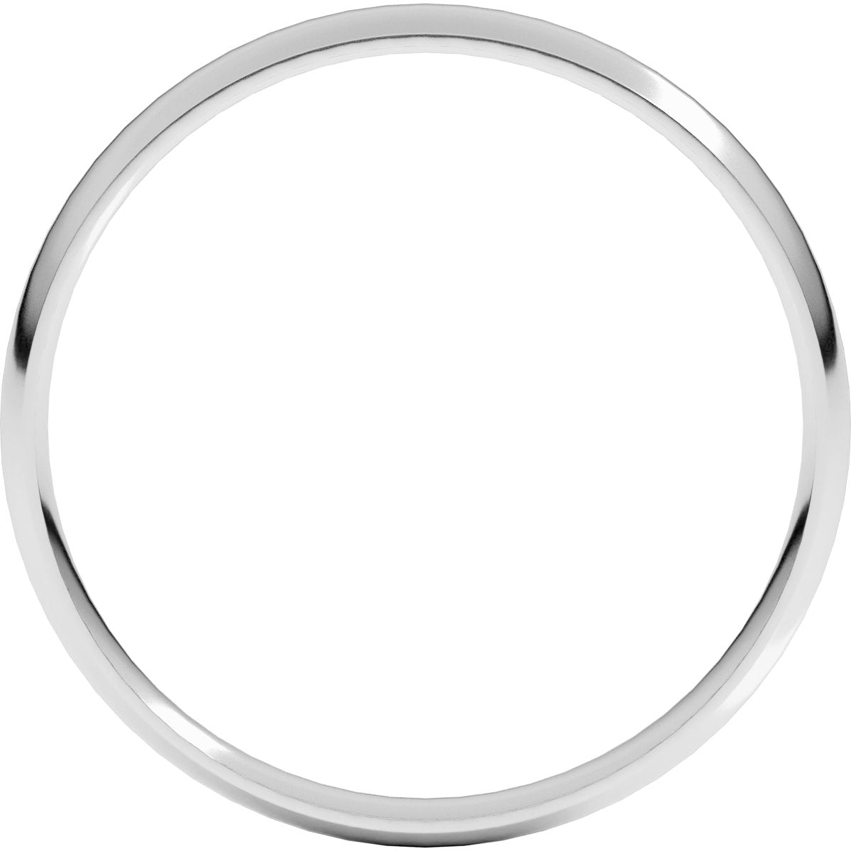 Ultra-Lightweight Comfort-Fit Half Round Band