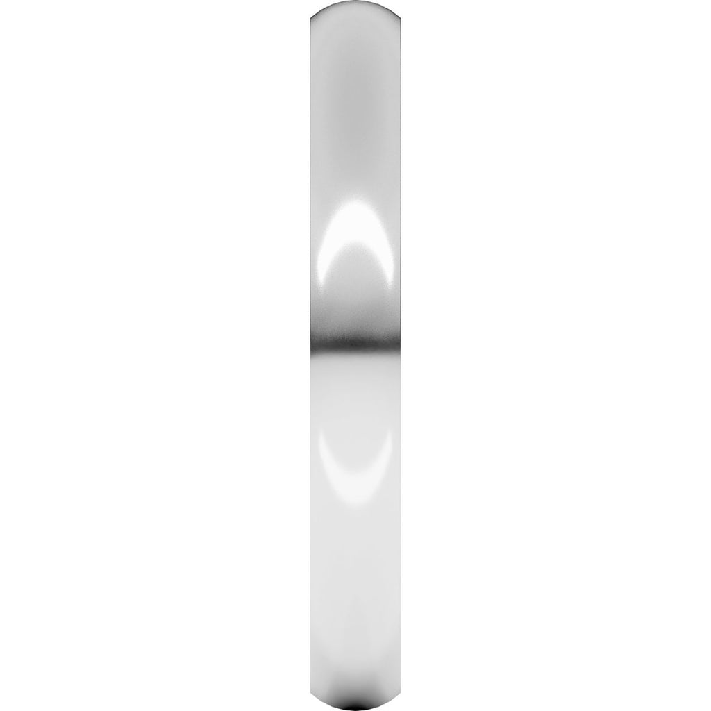 Ultra-Lightweight Comfort-Fit Half Round Band