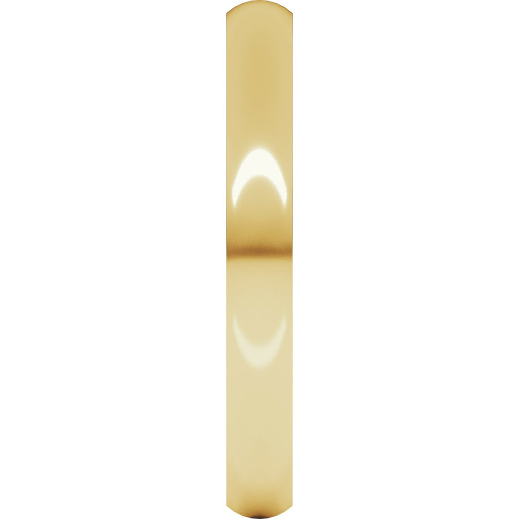Ultra-Lightweight Comfort-Fit Half Round Band