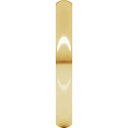 Ultra-Lightweight Comfort-Fit Half Round Band