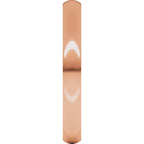 Ultra-Lightweight Comfort-Fit Half Round Band